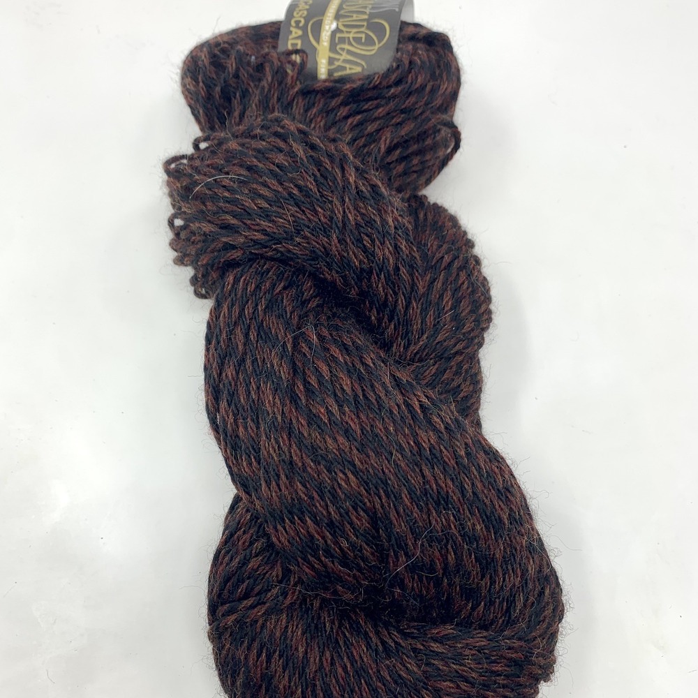CASCADE 220 Superwash Yarn #9412 Marl Black/Brown 100% Wool - 220 yds/100g